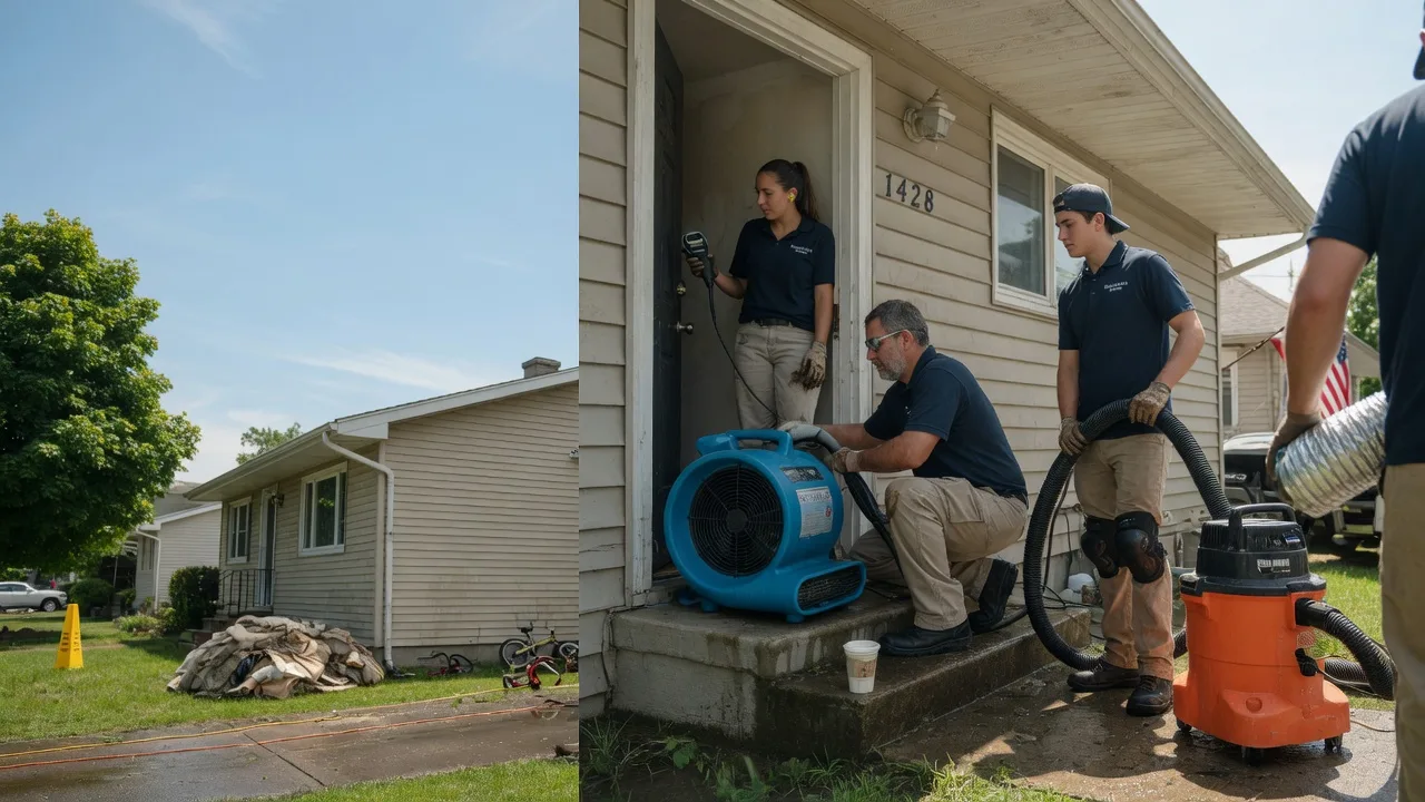Water Damage Restoration in Kingston, OH near me